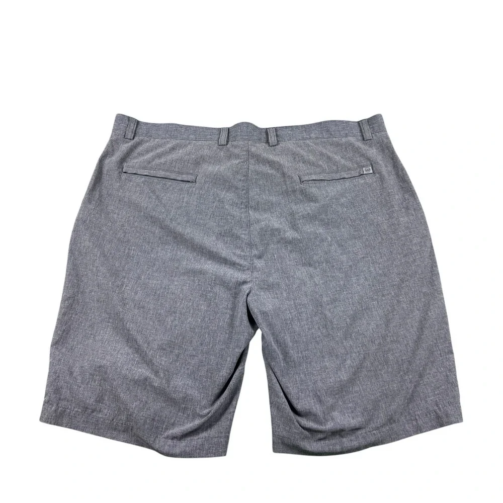 Peter Millar Shackleford Performance Mens Golf Short In Iron Gray Size 38